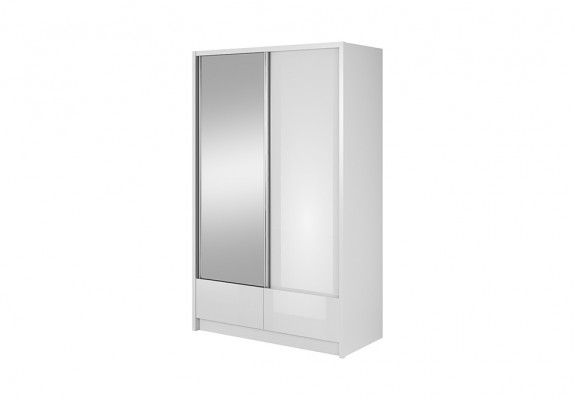 Garderoba Ukládání 130 cm Regál Skříň Archiv Posuvné dveře Posuvné dveře Kancelář