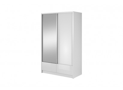 Garderoba Ukládání 130 cm Regál Skříň Archiv Posuvné dveře Posuvné dveře Kancelář