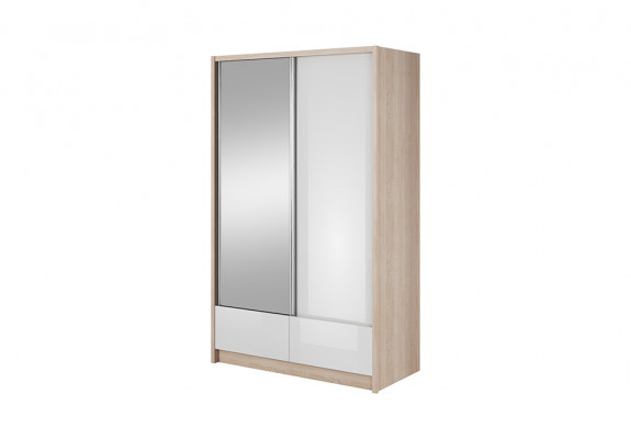 Garderoba Ukládání 130 cm Regál Skříň Archiv Posuvné dveře Posuvné dveře Kancelář