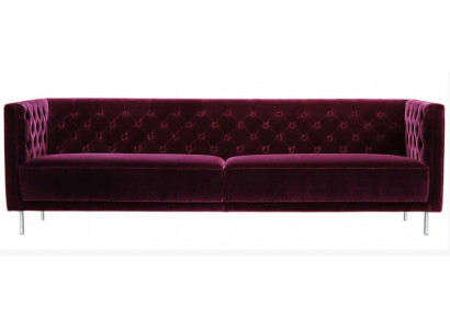 Fialový Chesterfield Obývací pokoj Moderní design Pohovka Italský styl Nábytek Nábytek