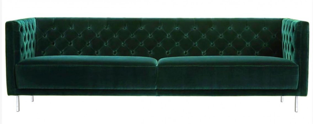Fialový Chesterfield Obývací pokoj Moderní design Pohovka Italský styl Nábytek Nábytek