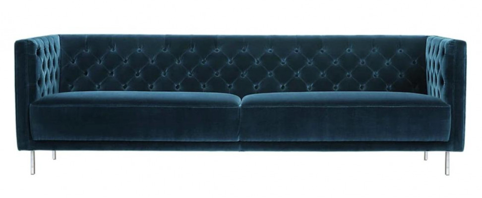 Fialový Chesterfield Obývací pokoj Moderní design Pohovka Italský styl Nábytek Nábytek