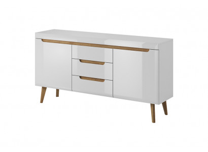 Moderní komoda ze dřeva Sideboard Komoden šatní skříň 160cm
