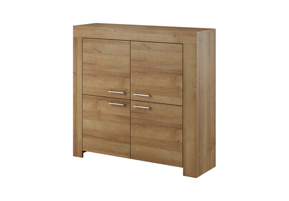 Komoda Komody Skříň Obývací pokoj Dřevo Skříně Vitrína Šatník Sideboard