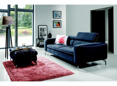 Chesterfield 3místná designová pohovka sedačka Pohovky Pohovky Textilie Tkanina Nová
