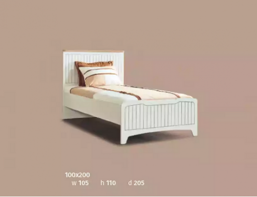 Moderní kompletní dětský pokoj Luxus dětský pokoj set 3 kusy bílý