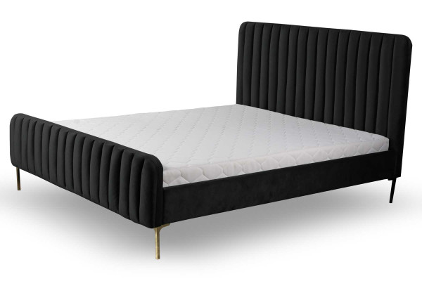 Postel  Polstrový Design Luxus Dvojitý Hotelový Postele Ložnice 180x200cm Nový
