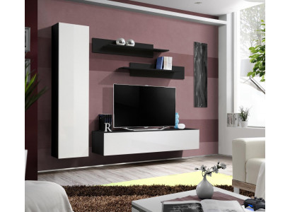 Luxusní stěnový systém Návrhářský nábytek Obývací pokoj Skříň na zeď Police Nové