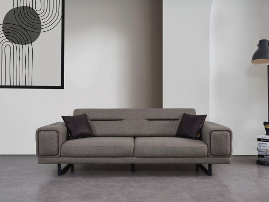 Luxusní pohovky obývacího pokoje, třímístná pohovka, moderní zařízení, nový design.