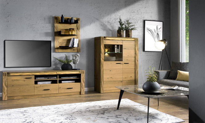 Vitrína Vitrýna Skříň Regál Moderní Styl Obývací Pokoj Komody Sklo Kolekce