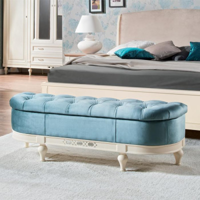 Hocker nožičky praporek Ottoman křesílko lavice Chesterfield