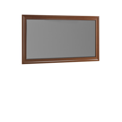Klasické zrcadlo se dřevěným rámem, nábytek, nový, 142 x 77 cm, skleněný design, nový