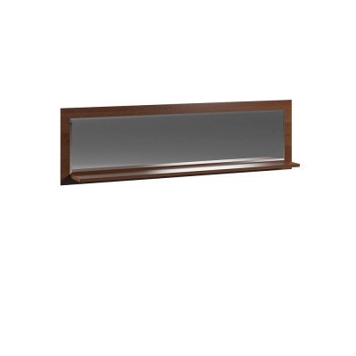 Klasické zrcadlo se dřevěným rámečkem Nový nábytek 154x45cm sklo rám stěna