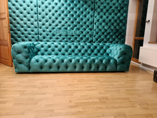 Chesterfield italská nábytková sedací souprava 4místná luxusní designová pohovka nová luxusní pohovka