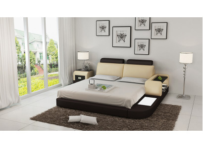 Postel s USB výstupem, postel s polstrováním, luxusní manželská postel, dvoulůžko, manželská postel, postele 140/160/180 cm.