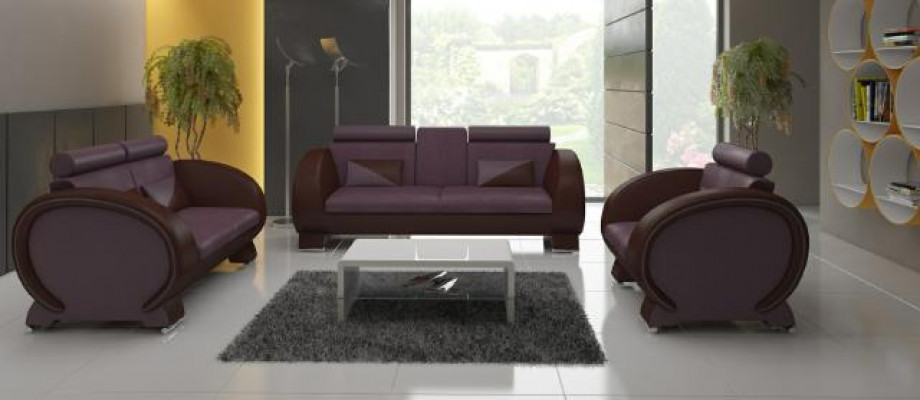 Sofa sestava 3+2+1 látková pohovka Designer sofa obývací souprava potahový set textilní.