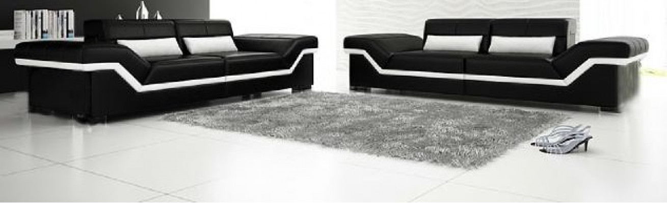 LEDROVÁ SOFA BIG SOFA 3+3 DESIGN SOFA POLŠTÁŘ KOŽENÁ GARNITURA GARNITURA GARNITURA NOVÁ