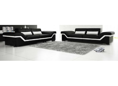LEDROVÁ SOFA BIG SOFA 3+3 DESIGN SOFA POLŠTÁŘ KOŽENÁ GARNITURA GARNITURA GARNITURA NOVÁ