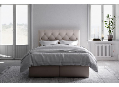 Boxspring postel Hotelová dvojitá kůže Luxus lůžka potahování úložný prostor Funkce Nové