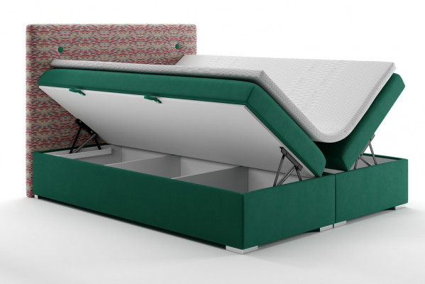 Boxspring lůžko Funkce Hotel Dvojité Kompletní Sada Matrace Postele Box