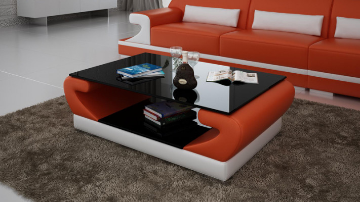 Kávový stůl Konferenční stolek CT9006 Stůl Skleněný stůl Designer