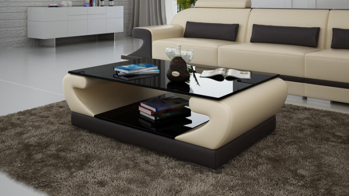 Kávový stůl Konferenční stolek CT9006 Stůl Skleněný stůl Designer