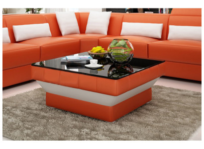 Designer vánoček Polster stůl ze skla Moderní stoly #8009