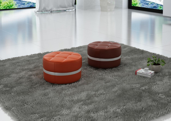 Design polstrová pohovka usaz kolébák ottomanské sklony polštářovaný puf FT003