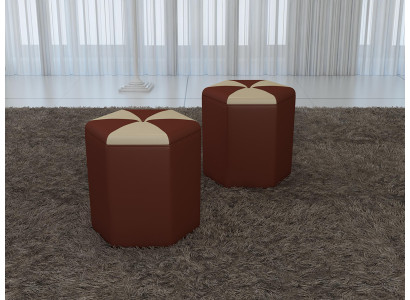 Design Polohovací Pevťák Je Nohy Pufa Ottomane Sedadlo Polstrované Pufa FT007