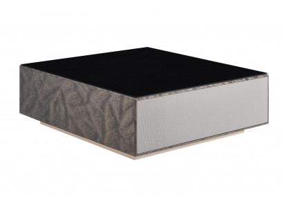 Stůl Černý Nový Kreativní Sklo Moderní Design Nábytek Luxus Obývací Pokoj Dřevo