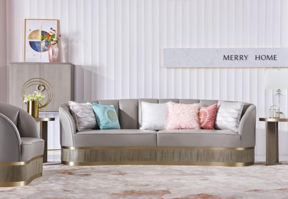 Design nábytek souprava sedacích garnitur 3+1 gauč křeslo set kůžová sedací souprava