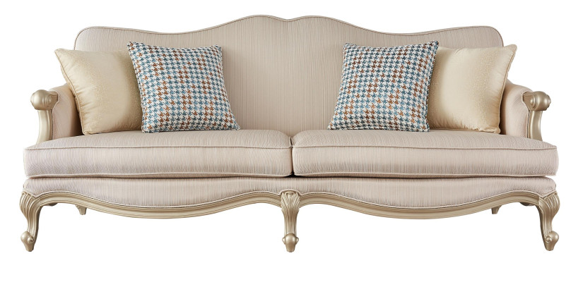 Sofagarnitur Luxus Set 3+1+1 Sessel Italienische Möbel Sitzer Couch Garnitur