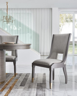 Design židle Set 6x luxusní židle sedadlo polstrovaná skupina židle set souprava nová