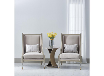 Luxus obývací pokoj Hotelový nábytek zařízení v dubajském stylu, 3členná sestava.