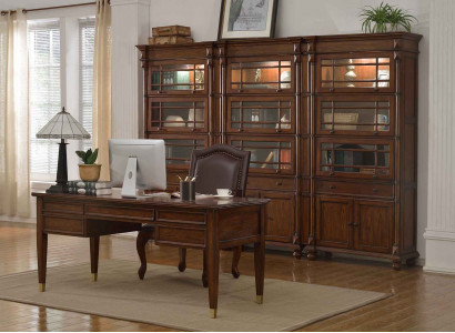Stůl ředitele, stoly, kancelář, klasický pokoj, skříň, křeslo, dřevo