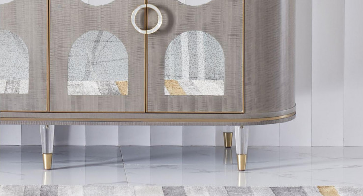 Komoda Komody Návrhářský board Skříně Dřevo sideboard Regál