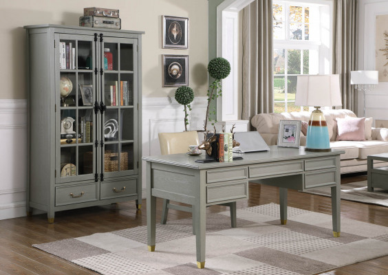 Kancelářské křeslo Psací stoly Dřevěný stůl Psací stůl Židle Sada Nábytek Pokoj