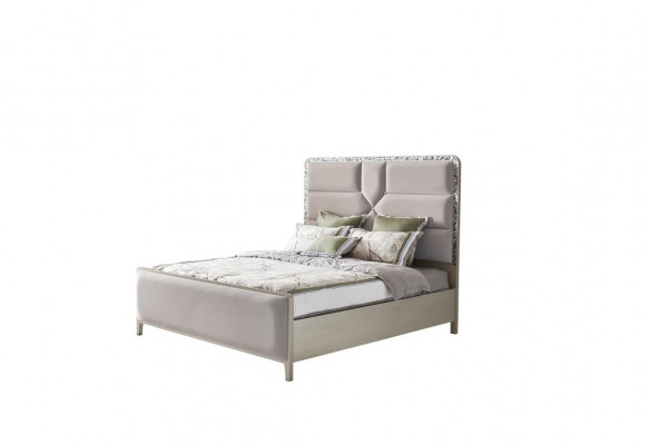 Postele Manželská postel Design Ložnice Dřevěná postel Postele 150x200cm Hotel