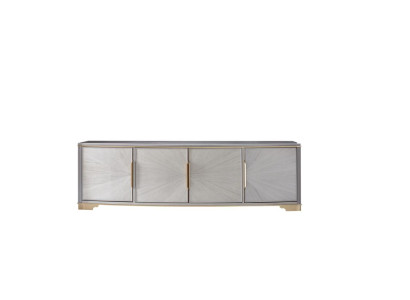 Luxus Design Kommode Anrichte Lowboard Dekorative Side Schrank Wohn Zimmer