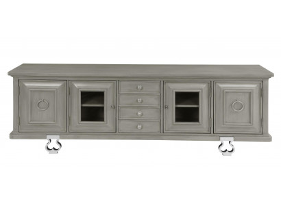 Luxus Sideboard TV Lowboard RTV XXL Skříň Stůl Obývací pokoj Dřevo Hotel