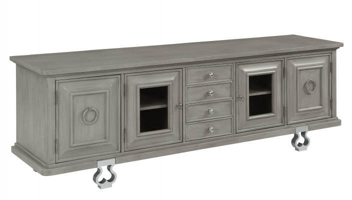 Luxus Sideboard TV Lowboard RTV XXL Skříň Stůl Obývací pokoj Dřevo Hotel