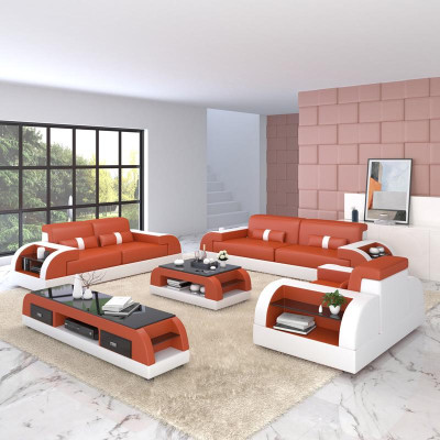 Sofa Couch Set 3+3 seater sets Leather sofas Upholstered three-seater New