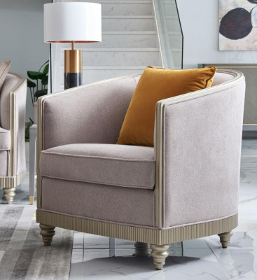 Křeslo design pohovka sofa relax textilní salón klubová čalouněná sedačka luxusní křeslo jednosedadlo