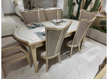 Design Luxus dřevěný stůl Jídelna Nábytek Jídelní stoly Hotel Zařízení Stůl 180x90