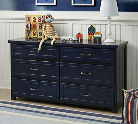Komoda Sideboard Skříně Skříň s 6 zásuvkami Dřevo Ložnice Nábytek Nový