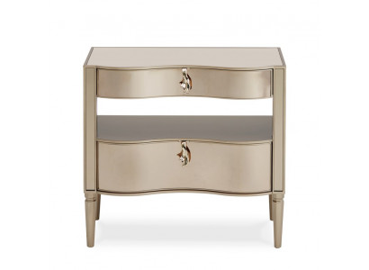 Noční stolek Luxus Noční stolek Komoda Konzola Přístavů Šuplík Konzolový design