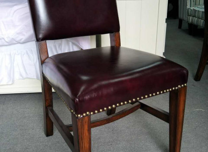 Židle 1x luxusní designové čalouněné židle kancelářského designu jídelní židle z dřeva