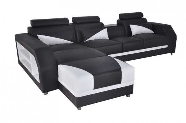 Design kůže polštář sedadlo obývacího pokoje rohová pohovka souprava návrháře