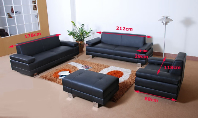 Sofa set 32místná sada designového gauče, čalouněné gauče, moderní luxusní nové