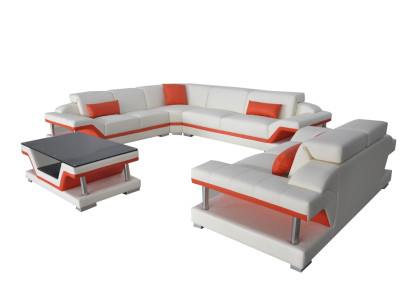 Luxusní pohodlí Nová L-fofová pohovka v moderním designu